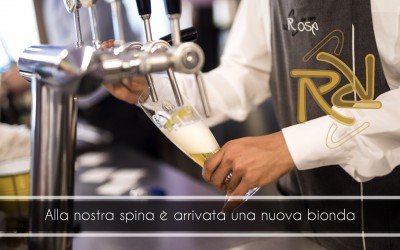 Birra chouffe alla spina del ristorante da rosa